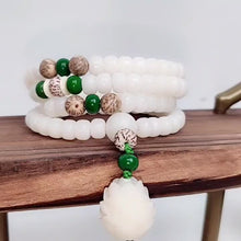 Load image into Gallery viewer, Jade Bodhi Mala
