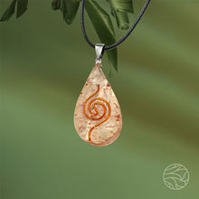 โหลดรูปภาพลงในเครื่องมือใช้ดูของ Gallery Purification Drop Orgone Pendant | Clear
