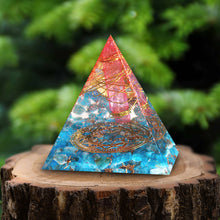 이미지를 갤러리 뷰어에 로드 , Orgone Circle Pyramid | Blue Root
