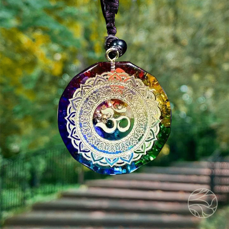 Orgone Chakra Pendant | with Crystal