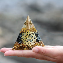 Load image into Gallery viewer, Fortune Boost Orgone Pyramid
